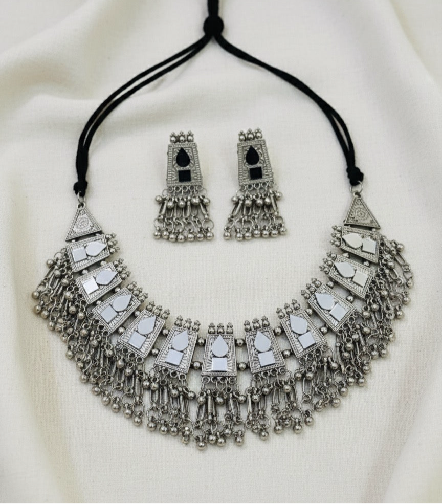 Oxidized Utsav Necklace